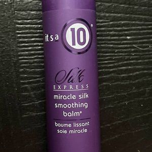 It's a 10 - Silk Express Miracle Silk Smoothing Balm
